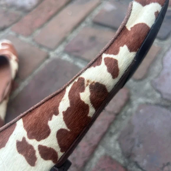 Pony Hair Ballet Flats - Picture 5 of 8